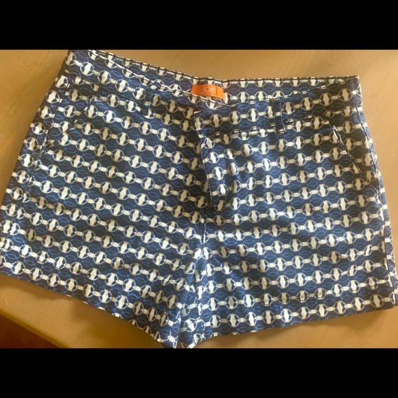 Nautical print Bermuda shorts - Picture 1 of 12